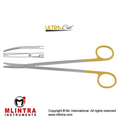 UltraCut™ TC Metzenbaum Dissecting Scissor Curved Stainless Steel, 20.5 cm - 8" UltraCut™ TC Metzenbaum Dissecting Scissor Curved Stainless Steel, 20.5 cm - 8"